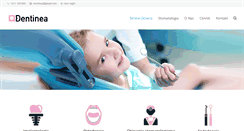 Desktop Screenshot of dentinea.com